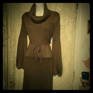 Calvin Klein sweater dress.